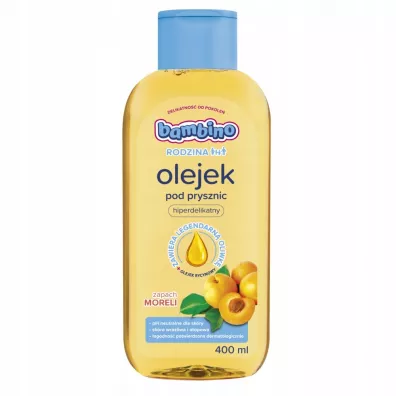 Bambino Rodzina olejek pod prysznic hiperdelikatny Morela 400 ml