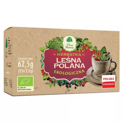 Dary Natury Herbatka le�na polana 25 x 2,5 g Bio