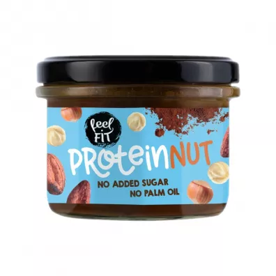 Feel Fit Krem czekoladowy z orzechami laskowymi bez cukru 200 g