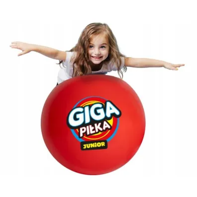 Giga pi�ka Junior czerwona Epee
