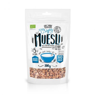 Diet-Food Musli z nasionami chia 200 g Bio