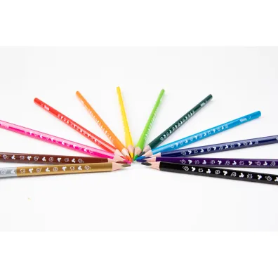Patio Kredki o��wkowe tr�jk�tne Colorino Kids + temper�wka Mickey 13 szt.