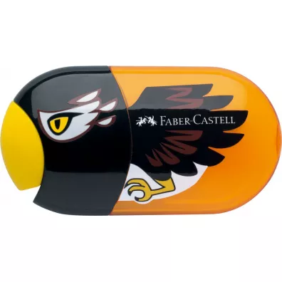 Faber-Castell Temper�wka podw�jna z gumk� Orze�