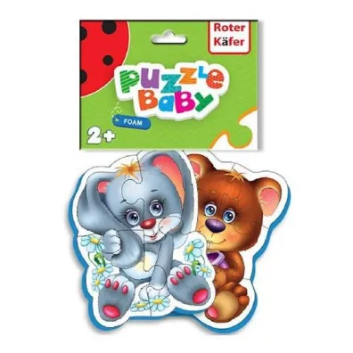 Baby Puzzle. Nied�wied� Kr�lik Roter Kafer