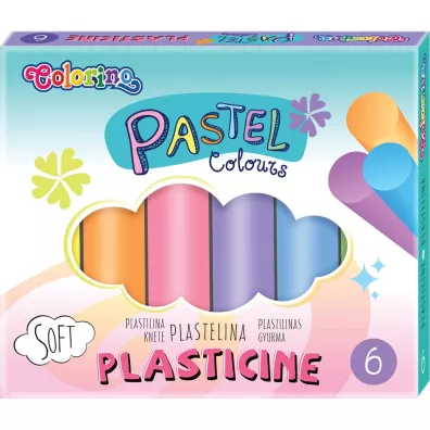 Patio Plastelina Pastel 6 szt.