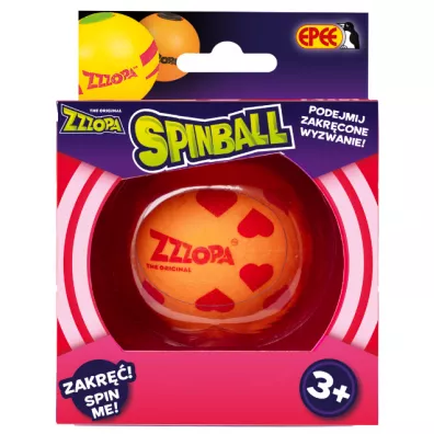 Spinball. Zakrcona zabawa pomaraczowa z czerwonym (Best Friends) Epee