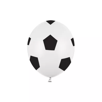 PartyDeco Balony Pi�ka Pure White 30cm