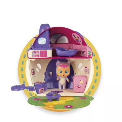 Zestaw Domek Katie Cry Babies Magic Tears Tm Toys