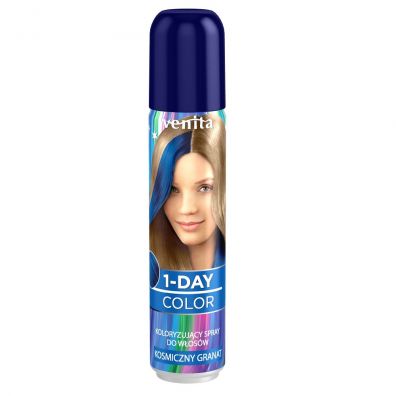 Venita 1-Day Color koloryzujący spray do włosów Kosmiczny Granat 50 ml