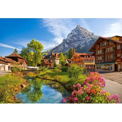 Puzzle 500 el. Kandersteg Szwajcaria Castorland