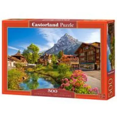 Puzzle 500 el. Kandersteg Szwajcaria Castorland