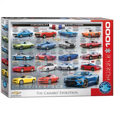 Puzzle 1000 el. Chevrolet The Camaro Evolution Eurographics