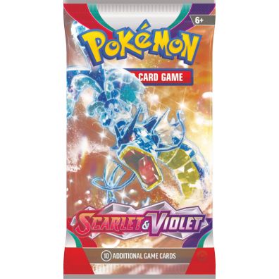 Pokemon TCG: Scarlet & Violet - Booster Box karty saszetka mix
