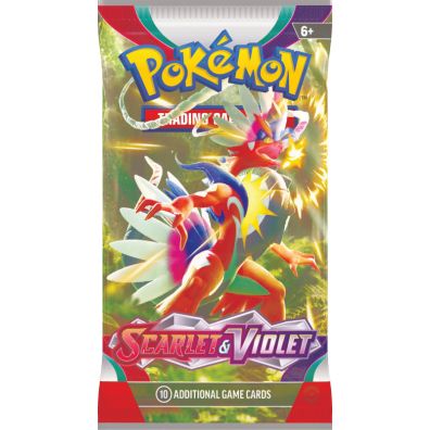 Pokemon TCG: Scarlet & Violet - Booster Box karty saszetka mix