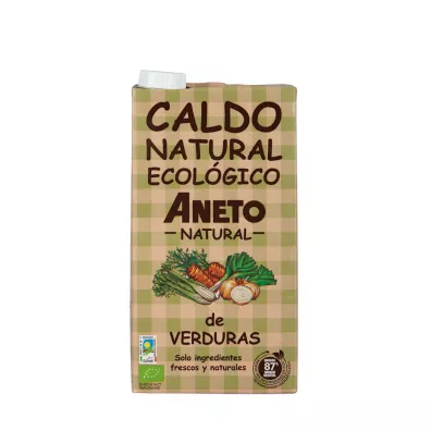 Aneto Bulion warzywny w p�ynie bezglutenowy 1 l Bio