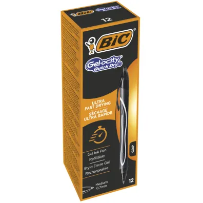 Bic D�ugopis �elowy Gel-ocity Quick Dry 12 szt.