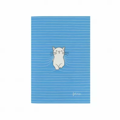 Santoro Ma�y Notatnik - Purrrfect Place (Bold Blue)