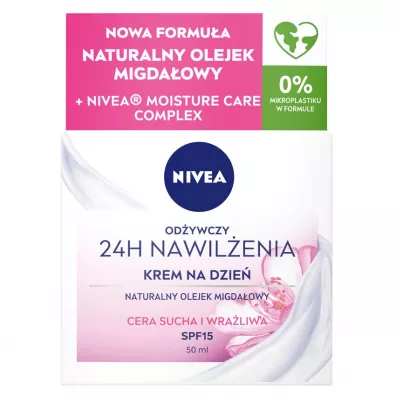 Nivea 24H Nawilenia odywczy krem do twarzy 50 ml