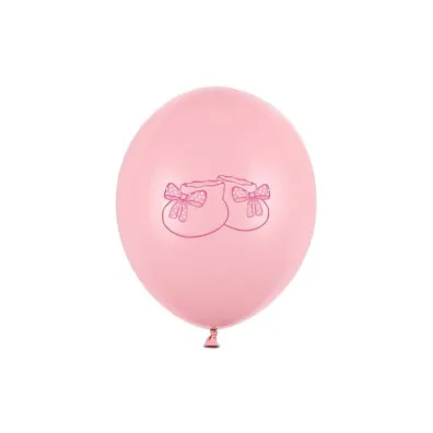 Balony 30cm Bucik pastel Baby Pink 50szt