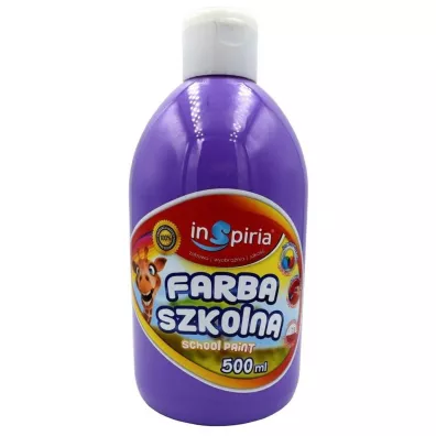 InSpiria Farba szkolna lawendowa 500 ml