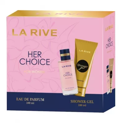 La Rive Zestaw Her Choice Woda perfumowana + �el pod prysznic 100 ml