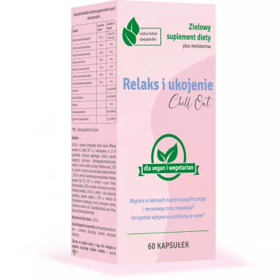 Polskie Centrum Farmaceutyczne Relaks i ukojenie Chill Out Suplement diety 60 kaps.