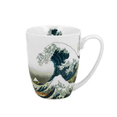 Duo Sp. z o.o. Porcelanowy kubek Hokusai The Great Wave 350 ml