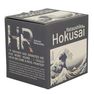 Duo Sp. z o.o. Porcelanowy kubek Hokusai The Great Wave 350 ml