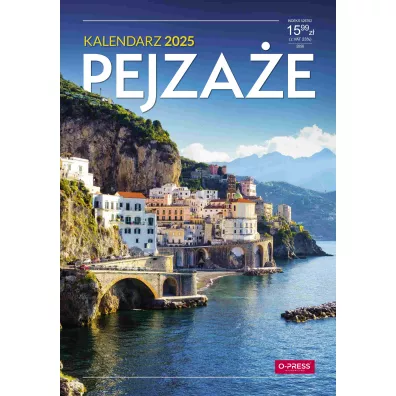 Kalendarz 2025 A3 cienny Pejzae