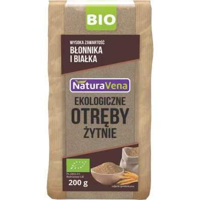 NaturaVena Otr�by �ytnie 200 g Bio
