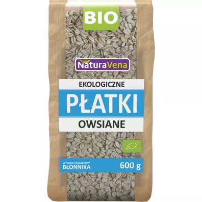 NaturaVena P�atki owsiane 600 g Bio