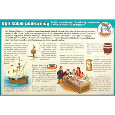 Puzzle Byli sobie podr�nicy + DVD Hippocampus