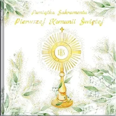 PAMIATKA KSIAZECZKA KOMUNII SW 220X220 MONSTRA