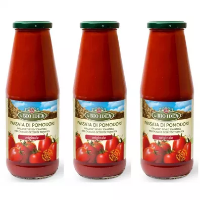 La Bio Idea Przecier pomidorowy passata Zestaw 2 kg Bio