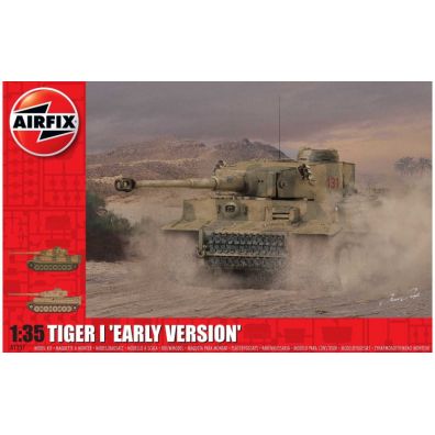Model plastikowy Tiger-1 Wczesna wersja Airfix