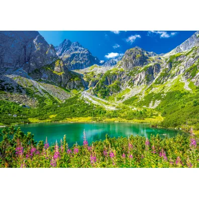 Puzzle 1000 el. Zelene Pleso, Tatras, Slovakia Castorland