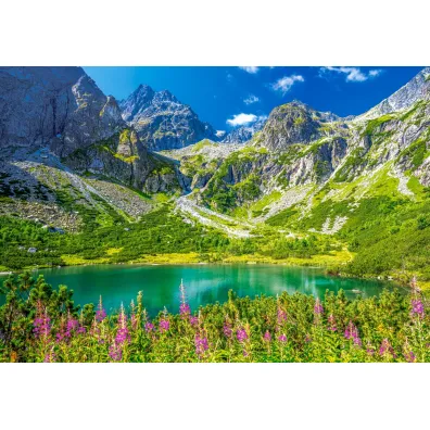 Puzzle 1000 el. Zelene Pleso, Tatras, Slovakia Castorland