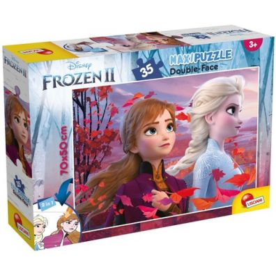 Puzzle dwustronne 35 el. Supermaxi. Frozen II Lisciani