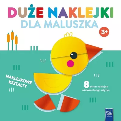 Du�e naklejki dla maluszka. Kaczuszka 3+
