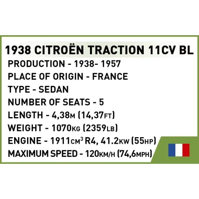 HC WWII Citroen Traction 11CVBL