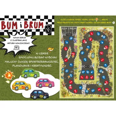 Puzzle BUM i BRUM. Rajd Malucha Nasza Ksi�garnia