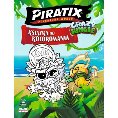 Piratix. Ksi��ka do kolorowania + figurka
