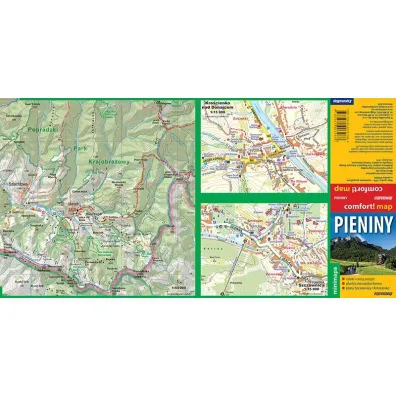 comfort!map Mapa turystyczna Pieniny 1:50 000