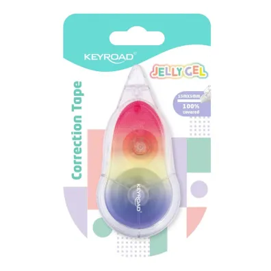Keyroad Korektor w ta�mie Jelly Gel 15mx5mm