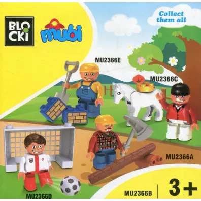 Klocki Blocki MUBI Figurka Farmerka (zestaw uzupeniajcy)
