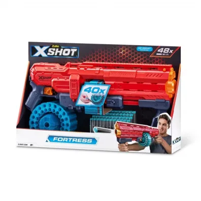 Wyrzutnia X-shot Fortress 48 strza�ek Zuru