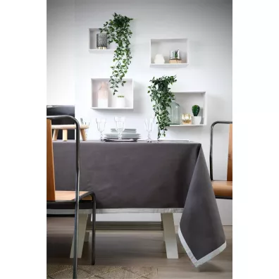 Stof Obrus Duo 140x240 szary srebrny