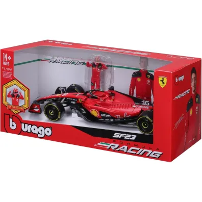 Bburago Model 1:24 Ferrari Race SF-23 Charles Leclerc 18-26809_16