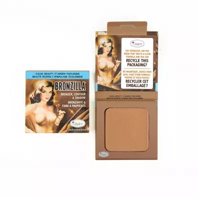 The Balm Bronzilla Bronzer, Contour & Shadow matowy bronzer i cie� do powiek 8.5 g