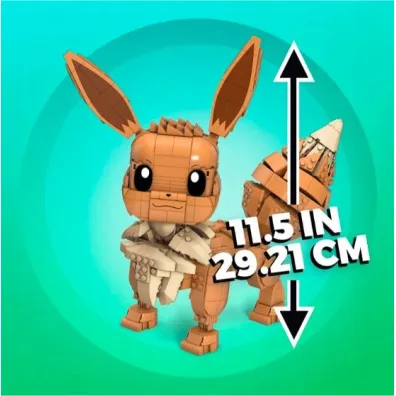 Mega Construx Pokemon Eevee do zbudowania